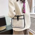 thumbnail image 5 of Kukuzhu Clear Crossbody Bag for Women Clear Purse Bag Stadium Approved Shoulder Bag Concert Bag, 5 of 7