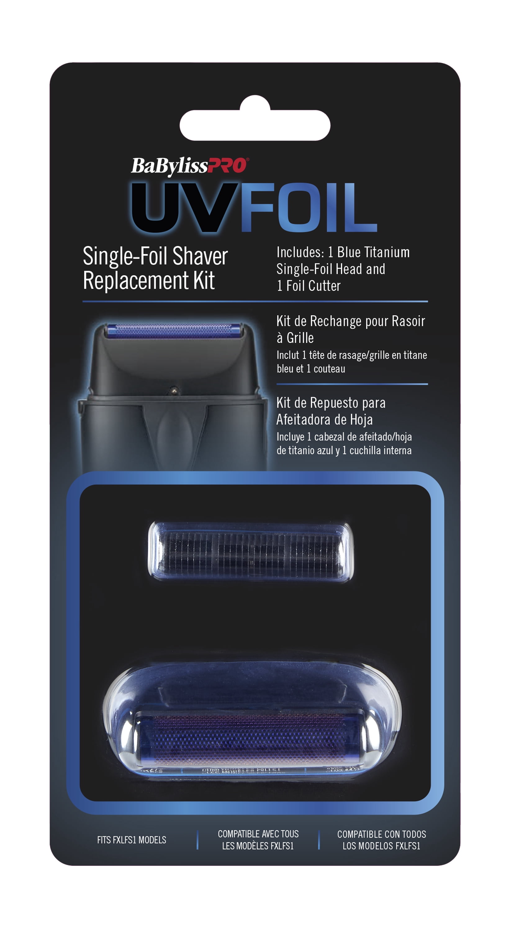 BaBylissPRO® UV Foil Single-Foil Shaver Replacement Kit - Walmart.com