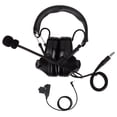 thumbnail image 3 of Auriculares con protección auditiva, auriculares militares de 7,1 mm, auriculares militares con ruido, auriculares de disparo, salida de alta intensidad, 3 of 8