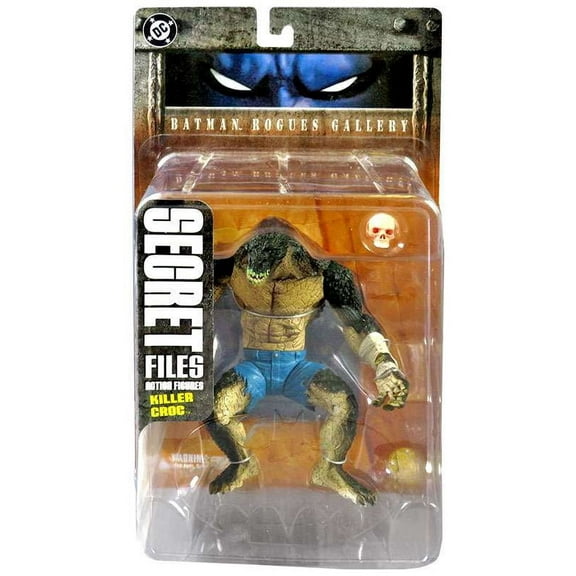 Secret Files Series 1 Batman Rogues Gallery Killer Croc Action Figure