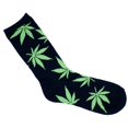thumbnail image 4 of 6 PAIRS Marijuana Weed Cannabis Potleaf Rasta Crew Length Fashion Socks, 4 of 7