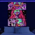 thumbnail image 4 of Gojian Mushroom Tapestry Hippie Tapestry for Bedroom Cute Tapestries Aesthetic Wall Tapestries Hanging for Bedroom Dorm Living Room, 4 of 6