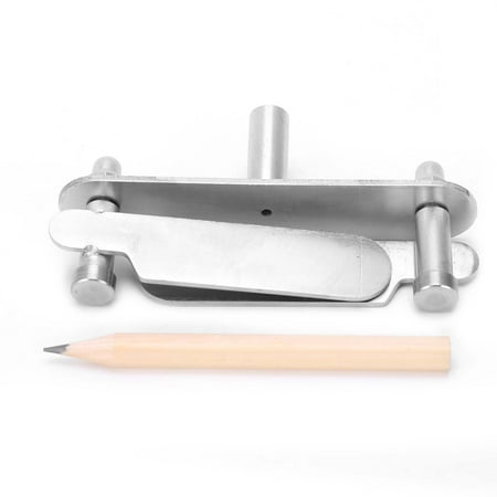 

TENGF Woodworking Scriber Stainless Steel Locator Marking Center Finder Centerline Tool 60mm