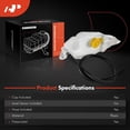 thumbnail image 2 of A-Premium Engine Coolant Overflow Recovery Reservoir Tank [with Cap & Hose] Compatible with Infiniti G20 1999 2000 2001 2002, 2.0L, 2 of 5