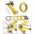 thumbnail image 4 of Juego de Piñones de Cassette para Bicicleta Sunnimix Ajustador de Conversión de Piñón Tensor de Cadena 13T Dorado, 4 of 8