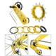 thumbnail image 4 of Juego de Piñones de Cassette para Bicicleta Sunnimix Ajustador de Conversión de Piñón Tensor de Cadena 13T Dorado, 4 of 8