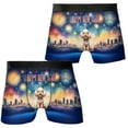 thumbnail image 3 of Happy New Year with Poodle Fireworks Holiday Xmas Winter 2025 All Over Print Boxer Briefs Underwear for Men Dad Poodles Dog Lover Gifts Idea - 00025, 3 of 6