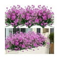 thumbnail image 1 of Arbustos verdes para exteriores para porches, jardines y jardineras: plantas colgantes de plástico duraderas, perfectas para la decoración del hogar y la boda, flores artificiales, 1 of 5