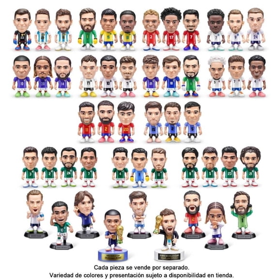 Figura Zuru Ballers Ballers FIFA WORLD CUP 2026 Serie 1 artículo sorpresa
