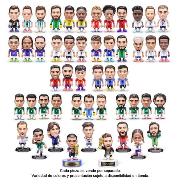 Figura Zuru Ballers Ballers FIFA WORLD CUP 2026 Serie 1 artículo sorpresa