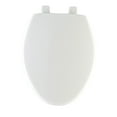 thumbnail image 1 of Mayfair Elongated Solid Plastic Toilet Seat, 1 of 2