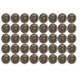 thumbnail image 2 of Brass Buttons, Durable Exquisite Gold Buttons Horse Head  For Card Making For Hand Made Button Paintings For Sewing, 2 of 8