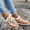 Yellow, variant on Moccasins Women Fall Winter Fashion Comfy Platform Heel Fuzzy Warm Flats Casual Round Toe Versatile Cute Print Shoes