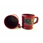 Zeepk Plastic Men's Barber Shaving Mug Cup Bowl For Shaving Cream & Soap