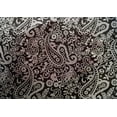 thumbnail image 5 of oneOone Cotton Silk Dark Gray Fabric Paisley Quilting Supplies Print Sewing Fabric By The Yard 42 Inch Wide-PE, 5 of 6