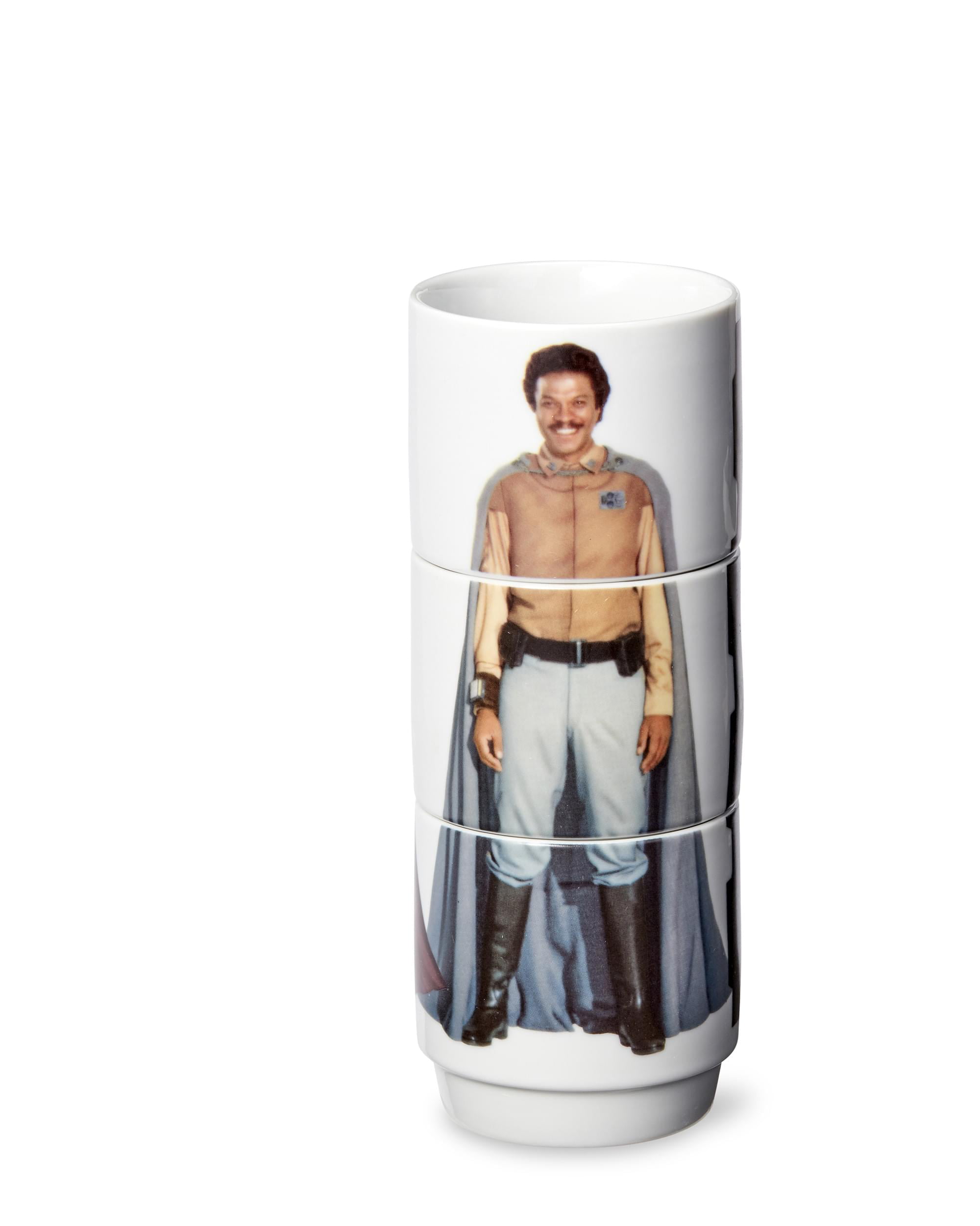 Star Wars Han and Leia – Beverage Glass Gift Set, (Acacia Wood)