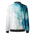 thumbnail image 5 of Sopiago Womens Bomber Jacket Spring Casual Jackets Lightweight Zip Up Jacket Coat Windbreaker Outwear Sky Blue,M, 5 of 5