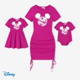 thumbnail image 1 of Disney Ensembles Assortis à Manches Courtes pour la Famille, Robe Rose pour Fille 9-10 T, 1 of 6
