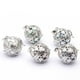 thumbnail image 5 of Prettyia filigrana flor medallón colgante colr piedra preciosa jau de Amatista Hugo Locket colgante de la jaula, 5 of 10