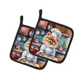 thumbnail image 2 of Carolines Treasures DAC6301PTHD 7.5 x 7.5 in. Unisex Pomeranian The Chef Pair of Pot Holder, 2 of 2