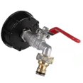 thumbnail image 2 of Grifo del tanque de recolección de agua, 1000 l Adaptador IBC Adaptador de tanque IBC S60x6 Adaptador de tanque para grifo de jardín de latón Shibaod, 2 of 2