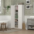 thumbnail image 3 of Marcree Kitchen Pantry Storage Cabinet,71" Tall Storage Cabinet with Doors,White Kitchen Cupboard with Adjustable Shelves,Food Pantry Cabinet for Kitchen,Dining Room, 3 of 9