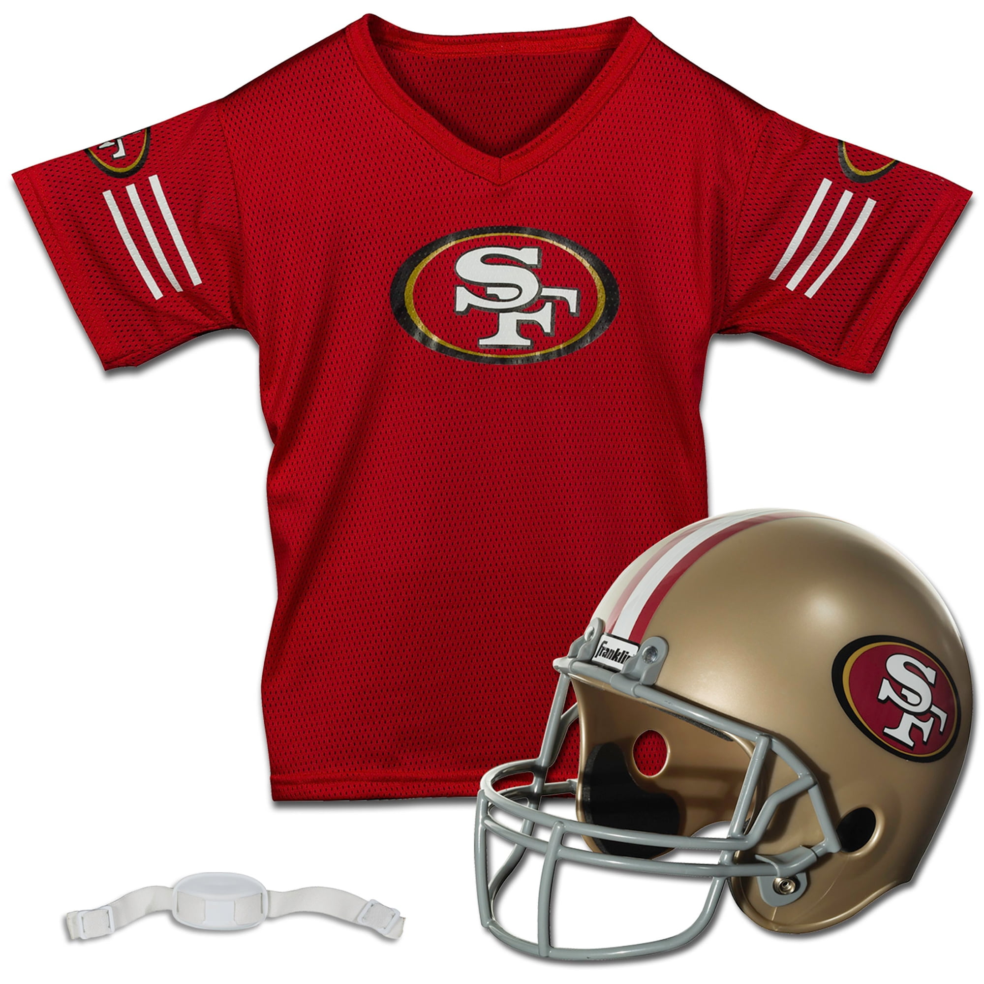 Sanî€ î€€Franciscoî€ î€€49ersî€ Franklin Sports Youth Helmet and Jerseyî€ Set - Walmart.com - Walmart.com Sanî€ î€€Franciscoî€ î€€49ersî€ Franklin Sports Youth Helmet and Jerseyî€ Set - Walmart.com - Walmart.com