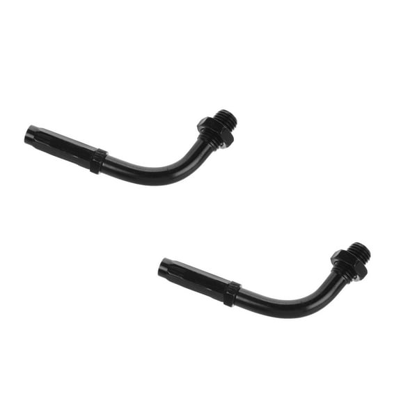 HOMEMAXS 2pcs Motorcycle Throttle Cable Adjuster Screw head 90 Degree Adjuster Aluminum Alloy Throttle Cable Adjuster for Dirt Bike and Motorbike Modifications