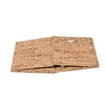 thumbnail image 5 of happimess BSK2003A-SET5 Bryce 12.6" Classic Farmhouse Handwoven Hyacinth Collapsible Storage Cube Baskets with Handles, Natural (Set of 5), 5 of 7