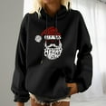 thumbnail image 2 of Sudadera Con Capucha de Navidad Para Mujer, Blusa de Camisa Con Bolsillo de Manga Larga Con Estampado A La Moda Odeerbi  ODB197349, 2 of 5
