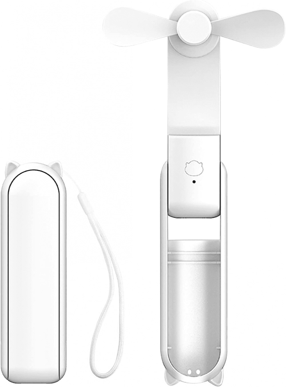 Handheld Mini Fan Portable Foldable USB Rechargeable Small Pocket Fan