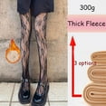 thumbnail image 2 of Dsscvnef Collants Double Tissu Noir Bas Résille pour Femmes Collants Résille Femmes Collants Résille Dames Taille Unique 300g Motif Transparent Collants Grande Taille Collants Opaques, 2 of 7