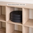 thumbnail image 7 of Heavy Duty 9 Cube Organizer Shelf Stackable Ultra Thick Particle Board Bookcase Closet Storage Cabinet - Sonoma Oak, 7 of 7