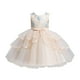 thumbnail image 1 of Vestido de princesa Odeerbi LM103-1260 para Niñas sin mangas encaje beige, 1 of 9