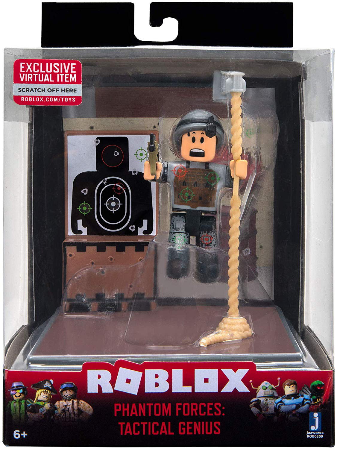 Roblox Phantom Forces Game Set & Code Item, Unboxing Roblox Toys