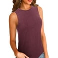 thumbnail image 5 of Sherrylily Women Tank Tops Crew Neck Sleeveless Casual Loose Fit Tee Shirts S-2XL, 5 of 7