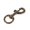 thumbnail image 3 of 3511 3/4" Antique Brass, Swivel Bolt Snap, Solid Brass-LL, 3 of 4