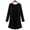 Black, variant on Women's Casual Oversize Long Sleeve Open Front Cardigan