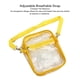 thumbnail image 3 of Riñonera transparente, bandolera transparente, impermeable, transparente, riñonera transparente, construcción resistente, 3 of 14