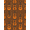 Orange Brown, Pattern 3, variant on ODIKA 8'x10' Washable Area Rug Guitar Musical Print Instrument Scattered Motif Notes Border for King Size Bedroom Under Bed, Master Suite, Non-Shedding, Easy Care