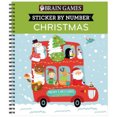 thumbnail image 1 of Brain Games - Sticker by Number: Christmas (Kids) (Brain Games - Sticker by Number), 1 of 3