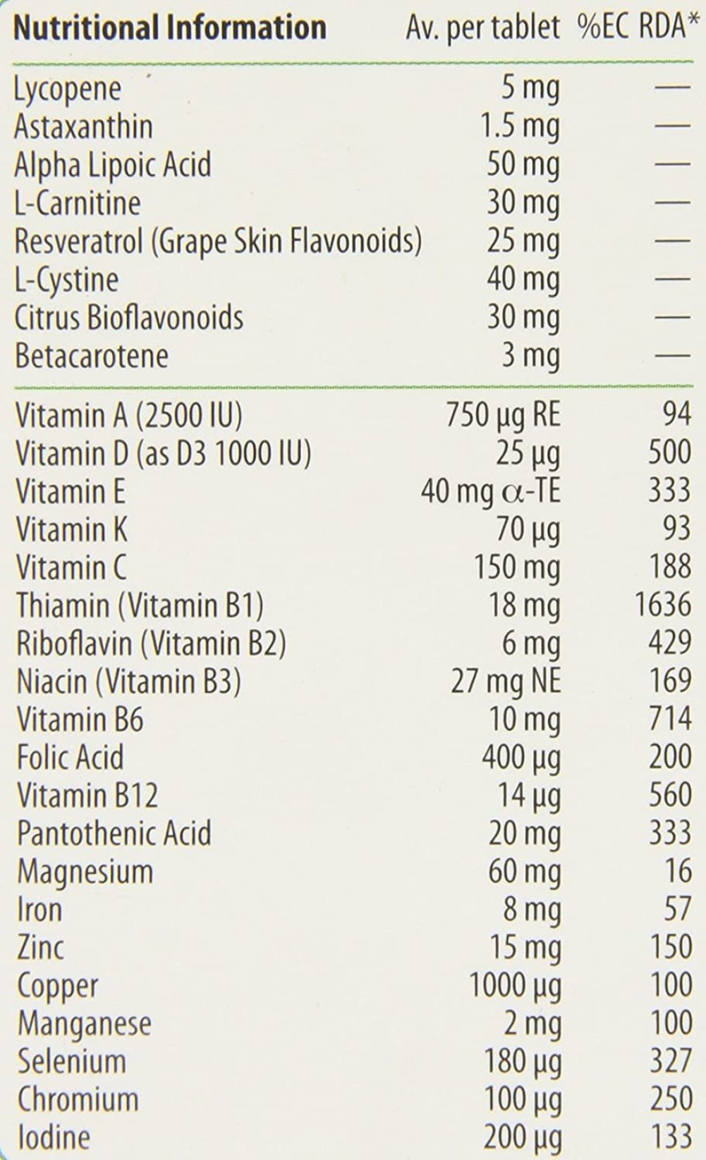 Vitabiotics Immunace Extra Protection 30 Tablets Walmart Com