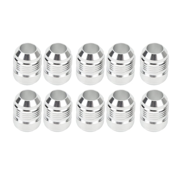 10 Uds. De palanquilla macho de rosca AN10 con rosca macho de 3/4 pulgadas de diámetro, adaptador de ajuste de soldadura macho de aluminio Universal Jadeshay A