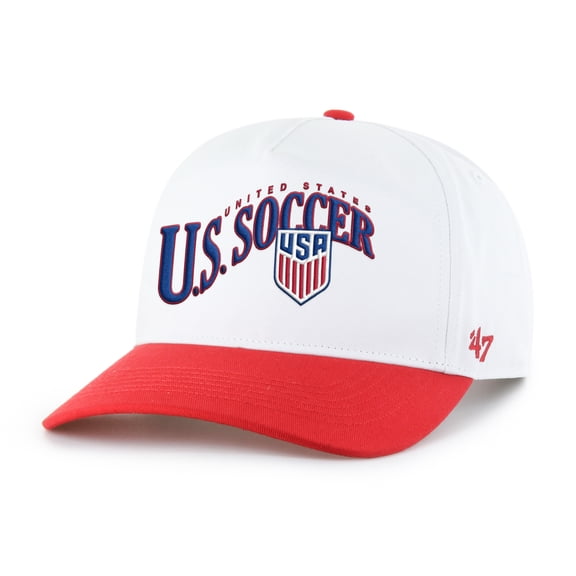 Men's '47  White/Red USMNT Wave Hitch Adjustable Hat