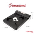 thumbnail image 3 of Parrilla Portátil A Gas Butano Y Propano Camping Cocina Nevashel Kitchen AD-24 Ideal Para Acampar Diseño Compacto Y Ligero Encendido Automático Portatil Incluye Estuche Para Viajes Resistente Y Segura, 3 of 5