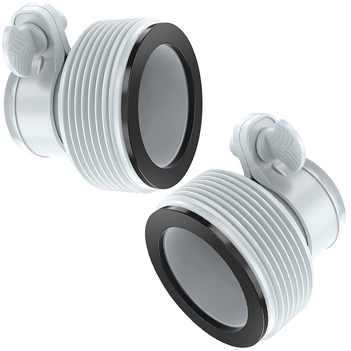 Willkey 2pcs Type B Hose Adapter Hose Conversion Adapter Pool Hose