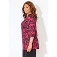 thumbnail image 4 of Catherines Women's Plus Size Dream Drape Embellished Kurta Tunic, 4 of 5