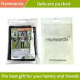 thumbnail image 7 of Homearda Magnetic Screen Door Fiberglass-New Upgraded Magnets & Strengthen-Heavy Duty-Durable Fiberglass Mesh Curtain with Weights in Bottom-Full Frame Magic Seal-Fits Door up to 34''x82''-Black, 7 of 7