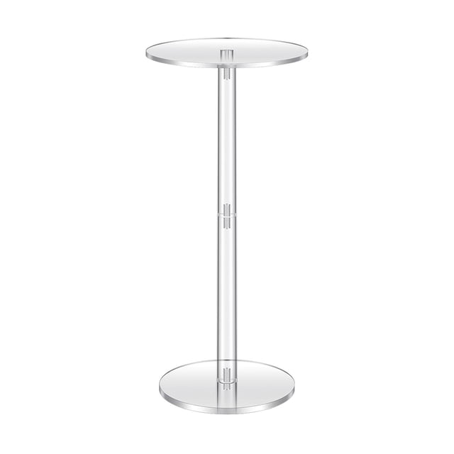 veasfak Clear Flower Stand Display Rack Decorative Geometric Modern Table Decoration 60cm