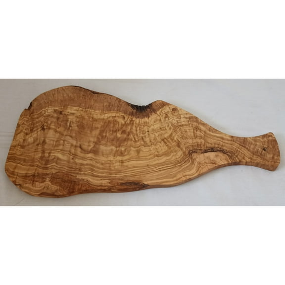 BIDK Home Wooden Serving Board Without Juice Groove - 20.25" - Brown